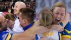 Team Kevin Koe and Team Chelsea Carey