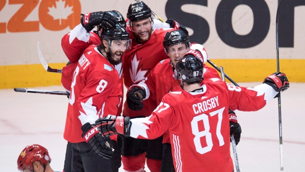 Team Canada Celebrates