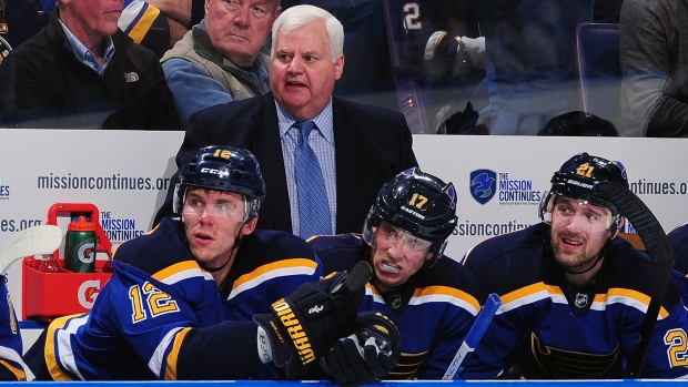 Ken Hitchcock, Jeff Curry/National Hockey League/Getty Images Ken Hitchcock