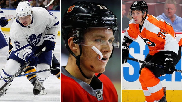 Marner, Tkachuk and Provorov, CP/Getty Images Marner, Tkachuk and Provorov