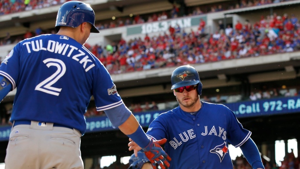 Troy Tulowitzki and Josh Donaldson, The Canadian Press Troy Tulowitzki and Josh Donaldson