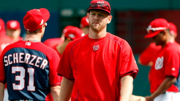 Stephen Strasburg, The Canadian Press Stephen Strasburg