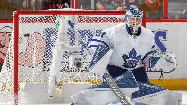 Frederik Andersen, Andre Ringuette/National Hockey League/Getty Images Frederik Andersen