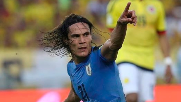 Edinson Cavani, The Canadian Press Edinson Cavani