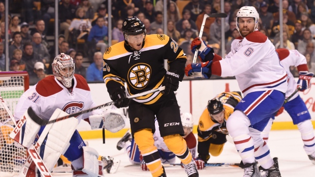 Carey Price, Jimmy Hayes and Shea Weber