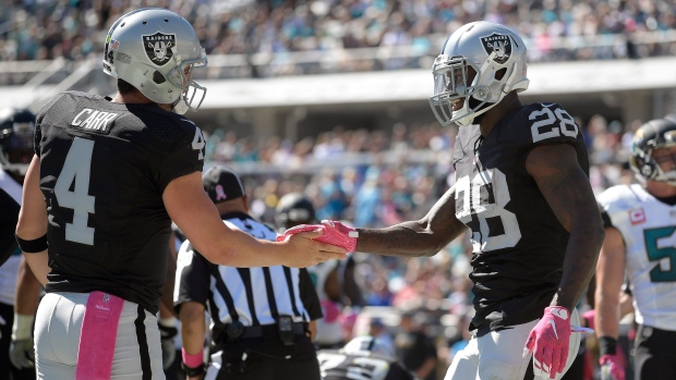 Latavius Murray, The Canadian Press Latavius Murray
