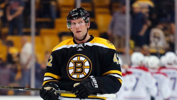 David Backes, The Canadian Press David Backes