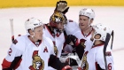 Craig Anderson, Senators celebrate