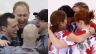 Team Brad Jacobs and Team Jennifer Jones win gold