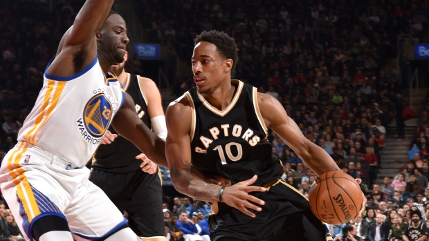 Demar DeRozan and Draymond Green