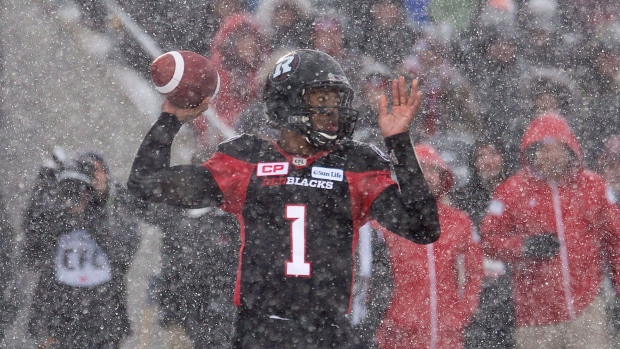 Henry Burris, The Canadian Press Henry Burris