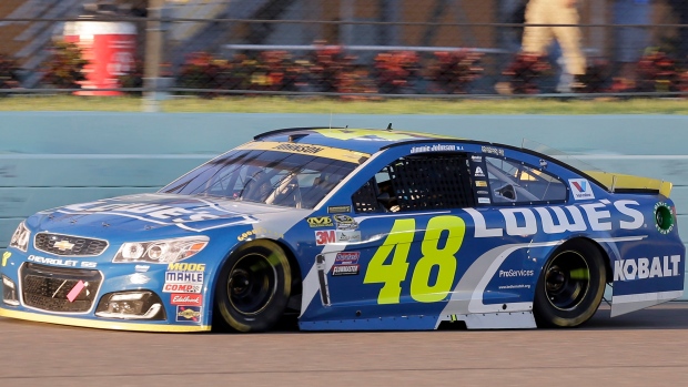 Jimmie Johnson, The Canadian Press Jimmie Johnson