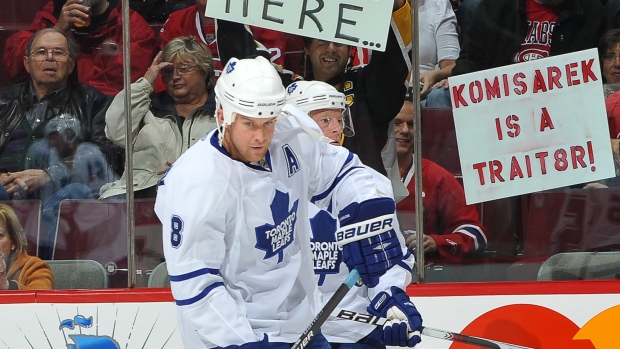 Mike Komisarek, Francois Lacasse/National Hockey League/Getty Images Mike Komisarek
