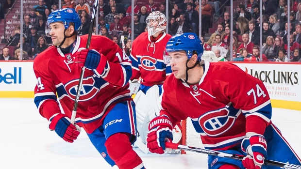 Alexei Emelin and Tomas Plekanec, Getty Images Alexei Emelin and Tomas Plekanec