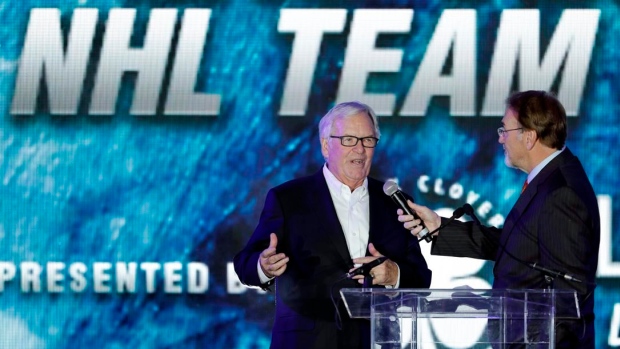 Vegas Golden Knights unveiling, The Canadian Press Vegas Golden Knights unveiling