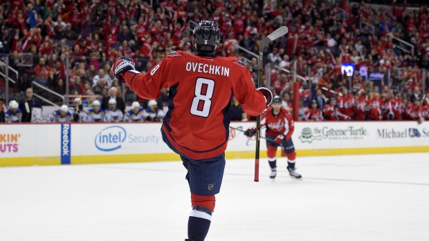 alex ovechkin hat trick