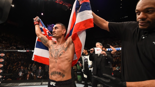 Max Holloway, Josh Hedges/Zuffa LLC/UFC/Getty Images Max Holloway