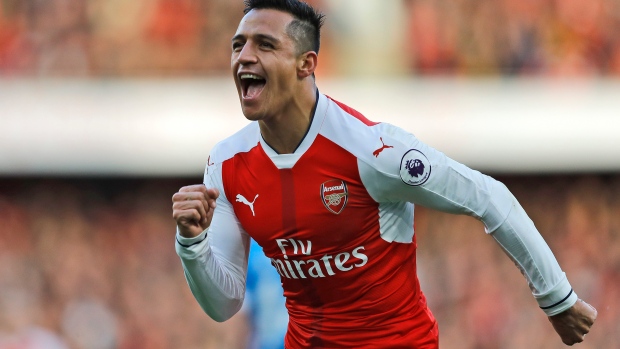 Alexis Sanchez, The Canadian Press Alexis Sanchez