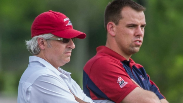 Popp and Abrams, Montreal Alouettes Popp and Abrams
