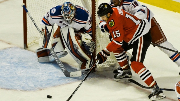 Rangers acquire Antti Raanta from Chicago