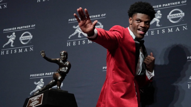 Lamar Jackson, The Canadian Press Lamar Jackson