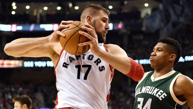 Jonas Valanciunas, The Canadian Press Jonas Valanciunas