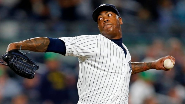 Aroldis Chapman, The Canadian Press Aroldis Chapman