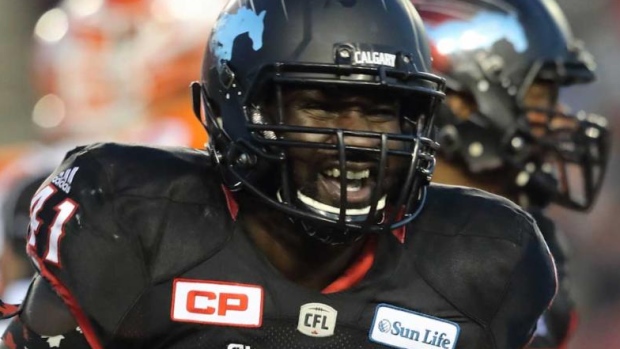 Cordarro Law, Calgary Stampeders Cordarro Law