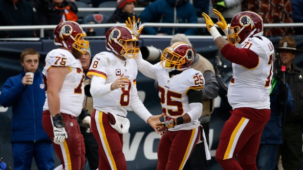 Cousins, Redskins celebrate