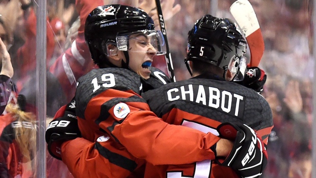 Dylan Strome Thomas Chabot, The Canadian Press Dylan Strome Thomas Chabot