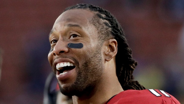 Larry Fitzgerald , The Canadian Press Larry Fitzgerald