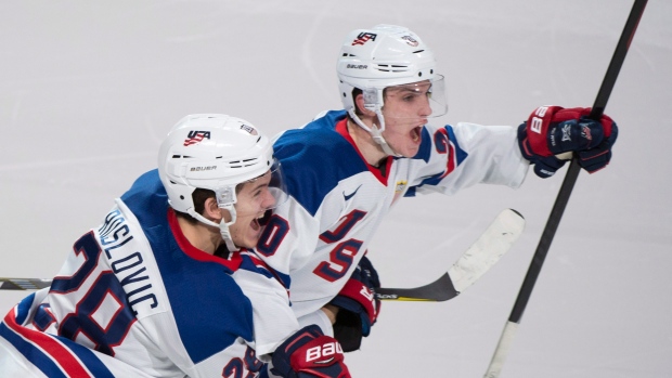 Troy Terry and Jack Roslovic, The Canadian Press Troy Terry and Jack Roslovic