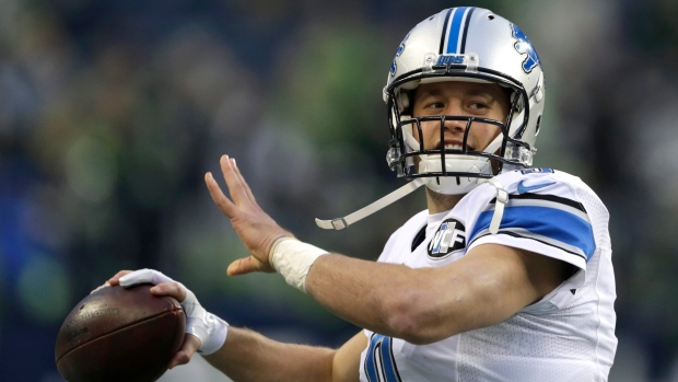 Matthew Stafford, The Canadian Press Matthew Stafford