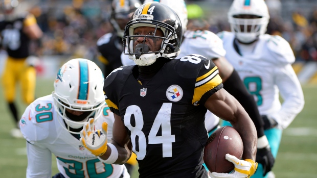 Antonio Brown, The Canadian Press Antonio Brown
