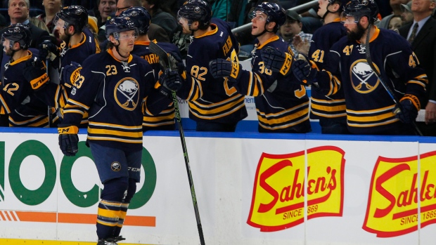 sabres score three in the second top flyers article tsn what was the score of the flyers game tonight