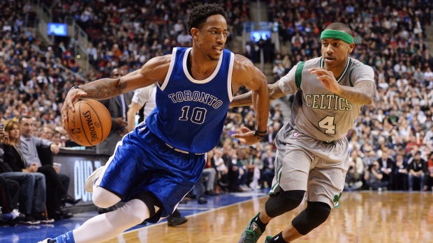 demar derozan toronto huskies jersey