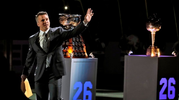 Martin St. Louis, The Canadian Press Martin St. Louis
