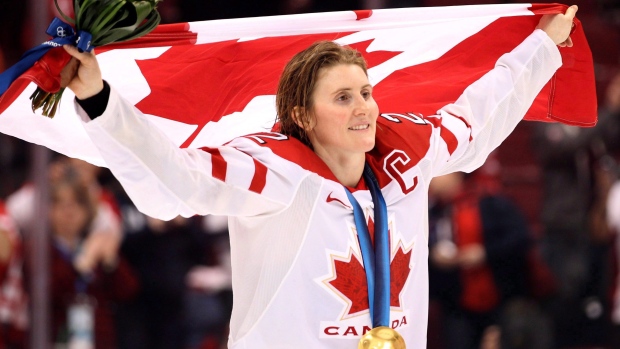 Hayley Wickenheiser , The Canadian Press Hayley Wickenheiser