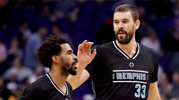 Mike Conley and Marc Gasol