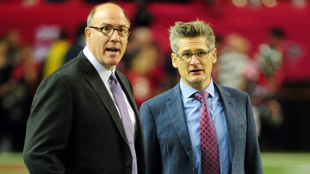 Scott Pioli Thomas Dimitroff, Scott Cunningham/Getty Images Scott Pioli Thomas Dimitroff