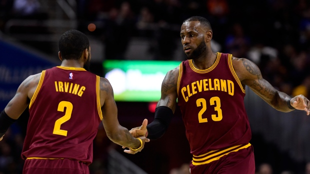 Kyrie Irving LeBron James, Jason Miller/Getty Images Kyrie Irving LeBron James