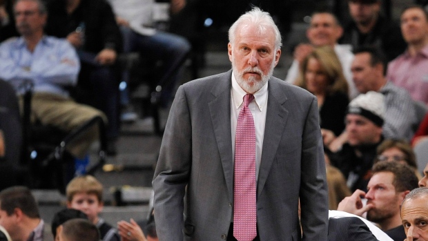 Gregg Popovich, The Canadian Press Gregg Popovich