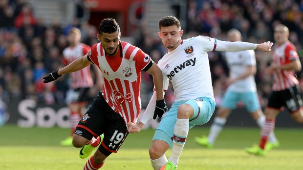 Aaron Cresswell and Sofiane Boufa Aaron Cresswell and Sofiane Boufa