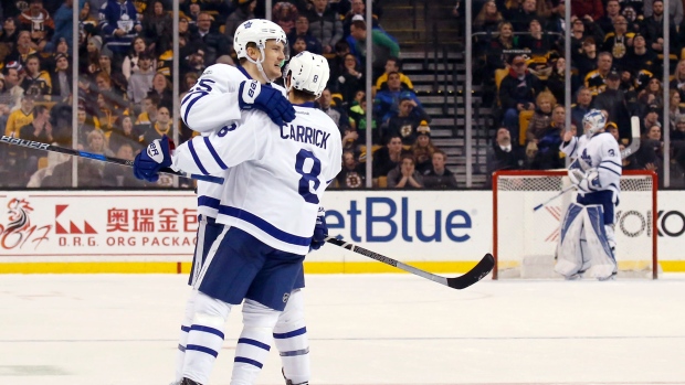 James van Riemsdyk Connor Carrick, The Canadian Press James van Riemsdyk Connor Carrick