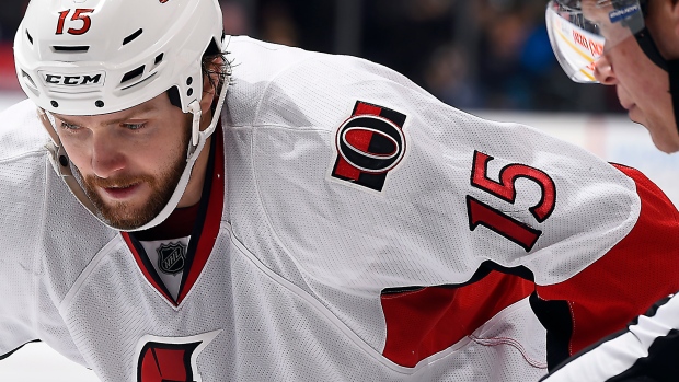 Zack Smith Senators, Graig Abel/National Hockey League/Getty Images Zack Smith Senators