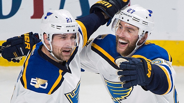 Berglund and Pietrangelo, The Canadian Press Berglund and Pietrangelo