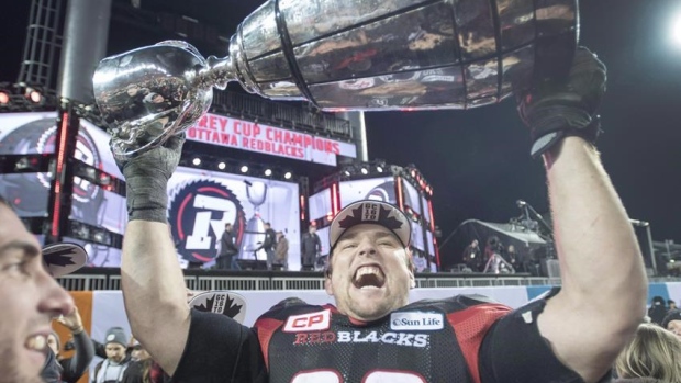 Ottawa Redblacks sign offensive lineman Nolan MacMillan to extension Article Image 0