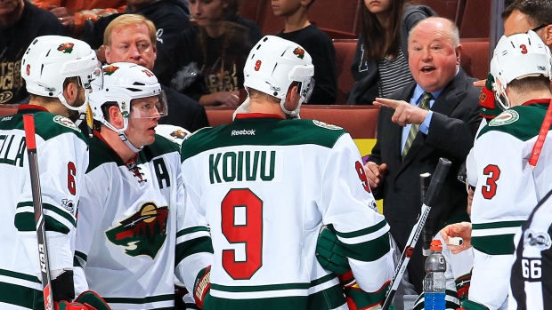 Bruce Boudreau, Debora Robinson/National Hockey League/Getty Images Bruce Boudreau