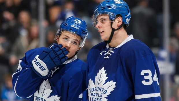 William Nylander and Auston Matthews