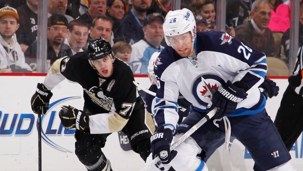 Evgeni Malkin and Blake Wheeler